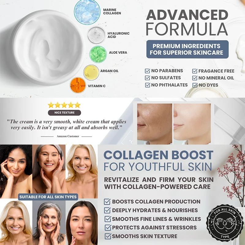 Collagen Firming & Moisturizing Face Cream – 50ml