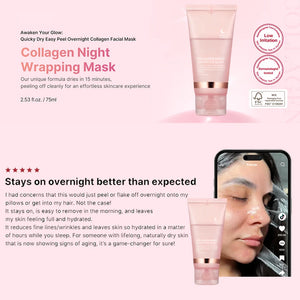 Collagen Peel-Off Face Mask – Hydrating & Firming Gel, 75ml