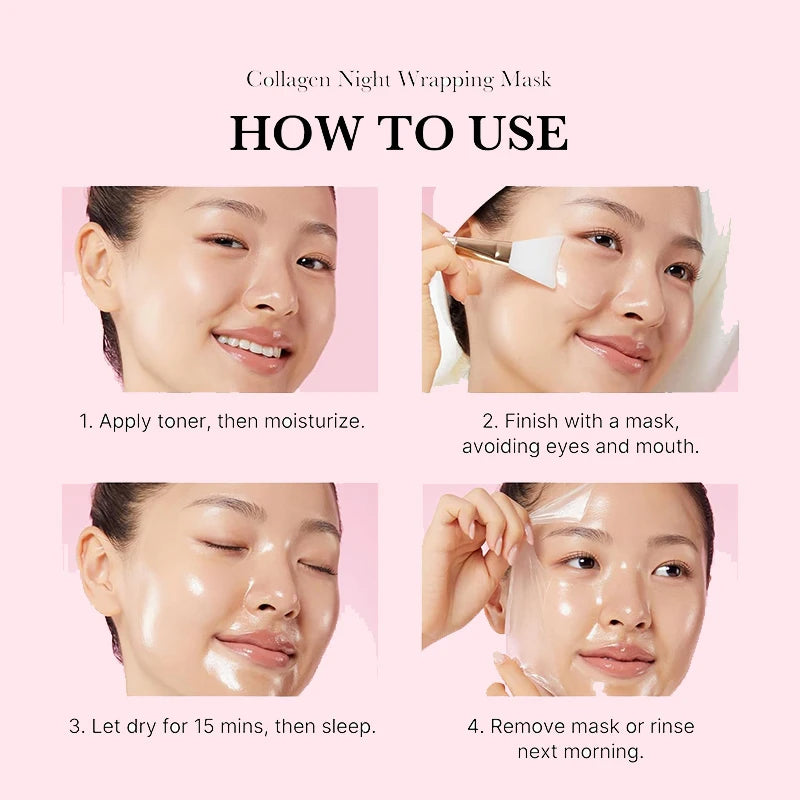Collagen Peel-Off Face Mask – Hydrating & Firming Gel, 75ml