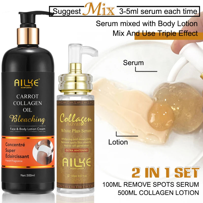 Collagen Whitening Serum – 100ml Anti-Aging & Brightening Gel