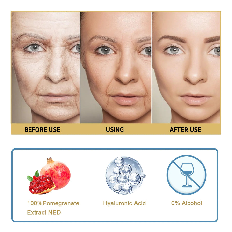 Instant Wrinkle Removal Serum – Firming, Lifting & Anti-Aging Face Care 30ml