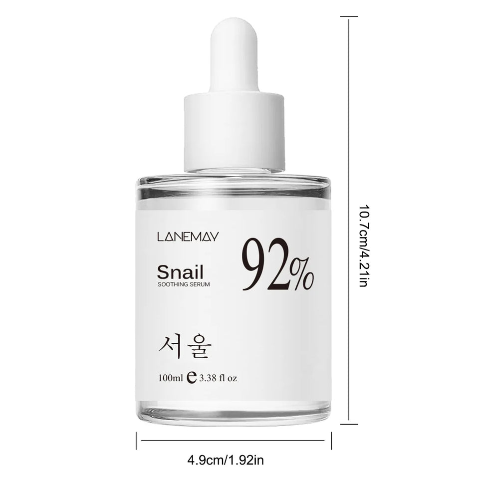 92% Snail Mucin Hydrating Face Serum – 100ml