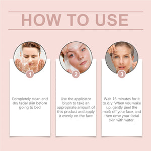 Collagen Peel-Off Mask – Deep Hydration & Pore Cleansing