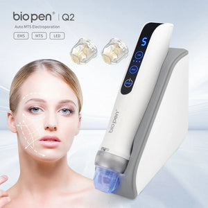 3-in-1 Microneedling Pen with EMS & LED Light Therapy