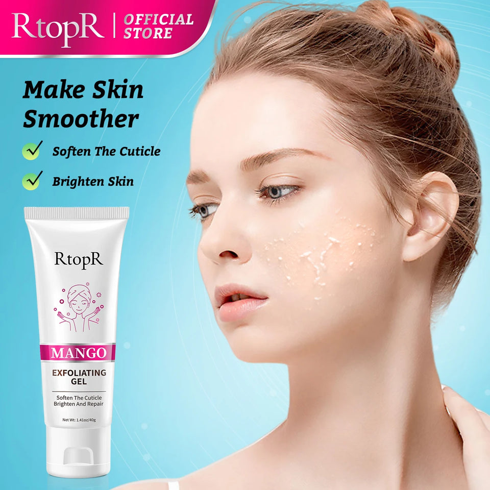 Mango Exfoliating Gel – Gentle Dead Skin Remover & Brightening Scrub (40g)
