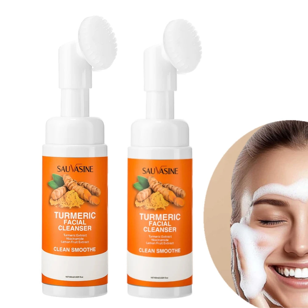 Turmeric Brightening Facial Cleanser – Deep Cleansing & Hydrating