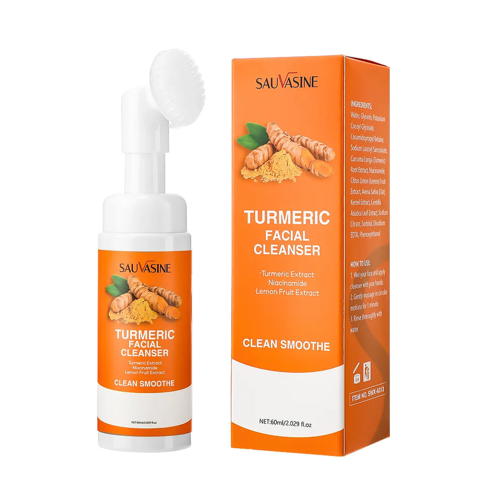 Turmeric Brightening Facial Cleanser – Deep Cleansing & Hydrating