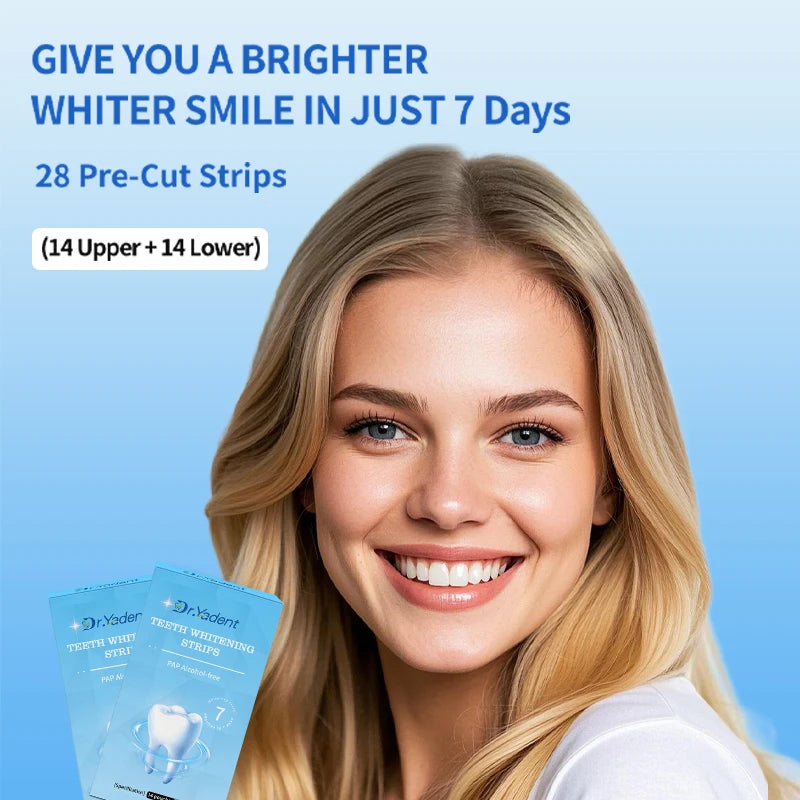 PAP Teeth Whitening Strips – 7 Day Result