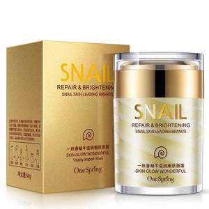 Snail Collagen Moisturizing Cream & Eye Roller Set