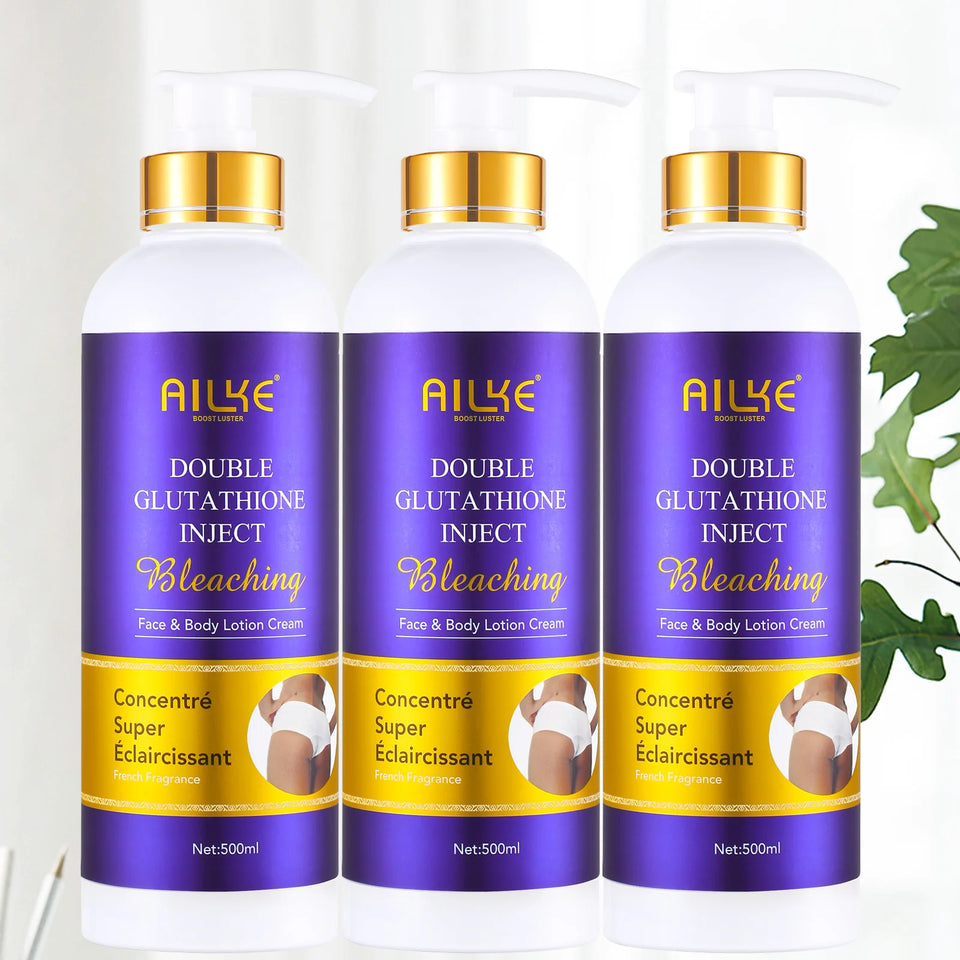 Glutathione Whitening Cream Set – 5-in-1 Brightening & Moisturizing