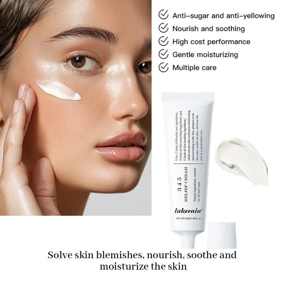 Soothing Moisturizing Face Cream for Sensitive & Oily Skin
