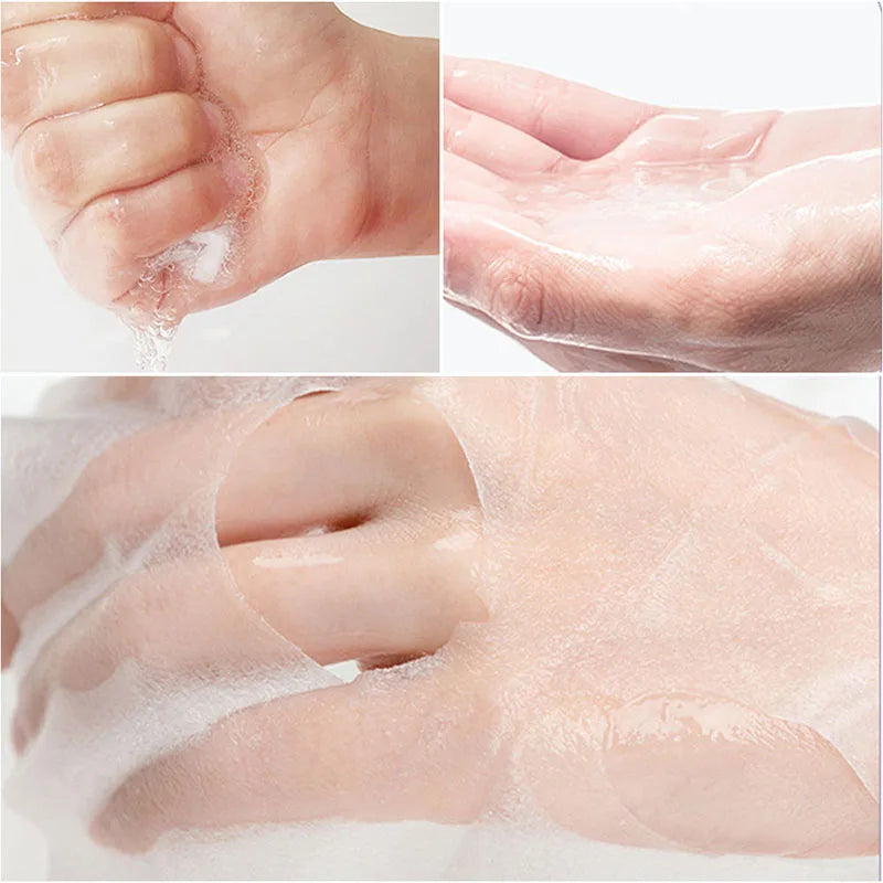 Hydrating & Whitening Facial Sheet Mask – 10 Pcs