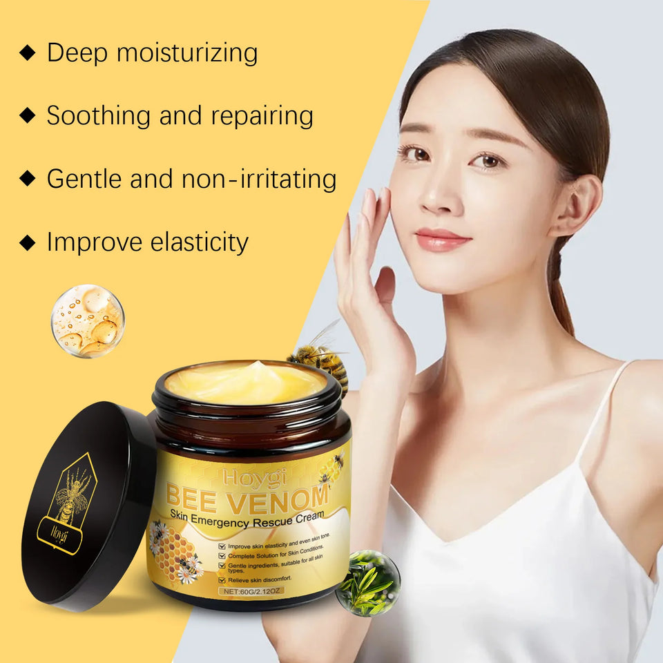Bee Venom Moisturizing & Repair Cream – Hydrate, Soothe, Nourish (60g)