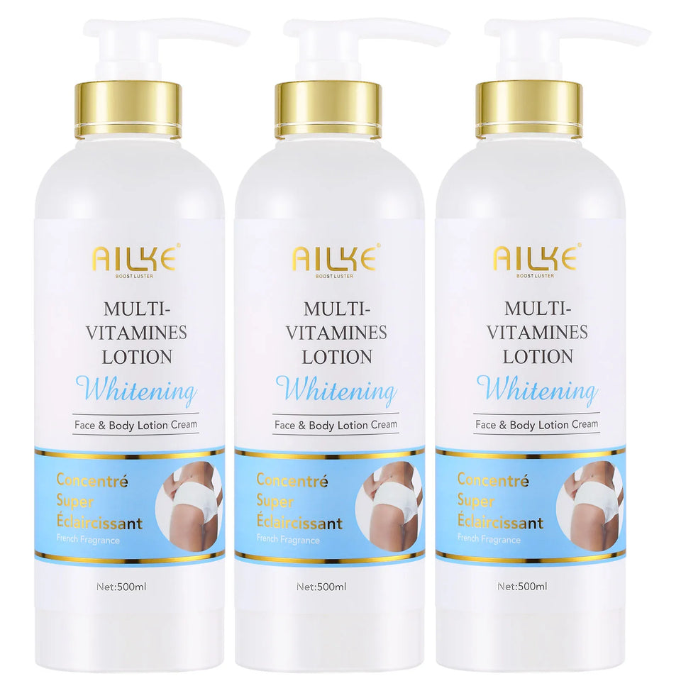 Multi-Vitamin Whitening Lotion – 500ml Face Moisturizer