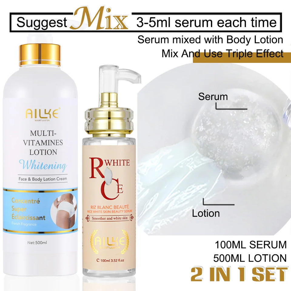 Multi-Vitamin Whitening Lotion – 500ml Face Moisturizer