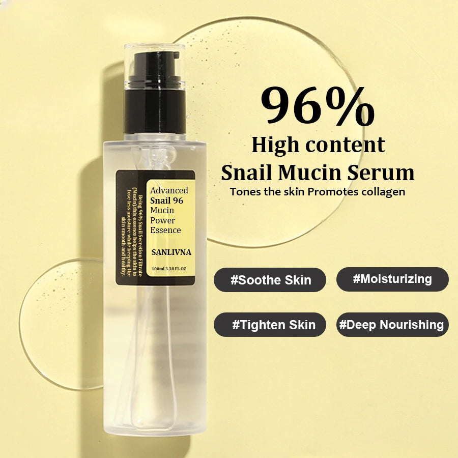 Snail Mucin Repair Serum – Hydrating & Skin Rejuvenating