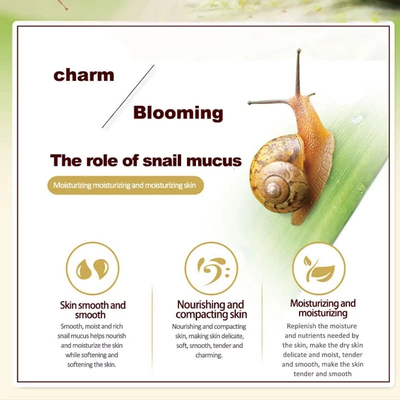 Snail Collagen Moisturizing Cream & Eye Roller Set