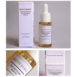 Six Peptides Face Serum – 3PCS Anti-Aging & Hydrating Set