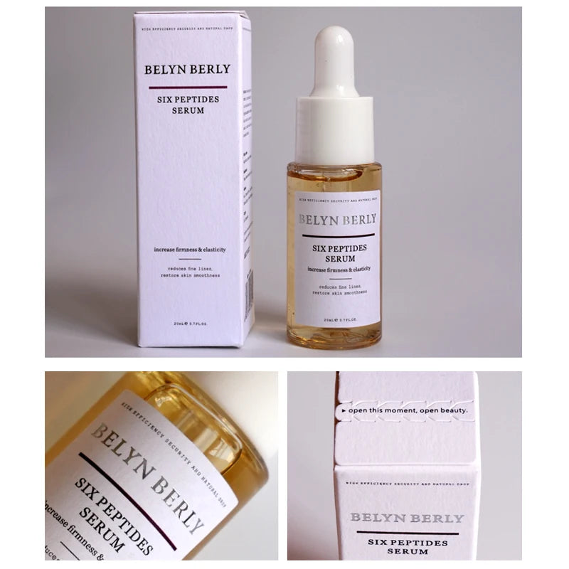 Six Peptides Face Serum – 3PCS Anti-Aging & Hydrating Set