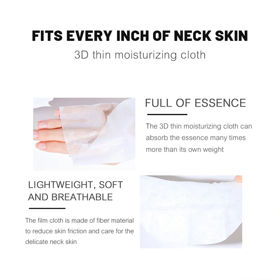 Goat Milk & Peptide Neck Firming Mask – 5 Pack
