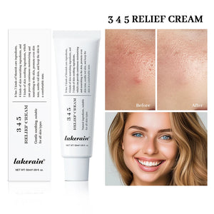 345 Relief Cream – Acne, Freckle & Oil Control Face Moisturizer