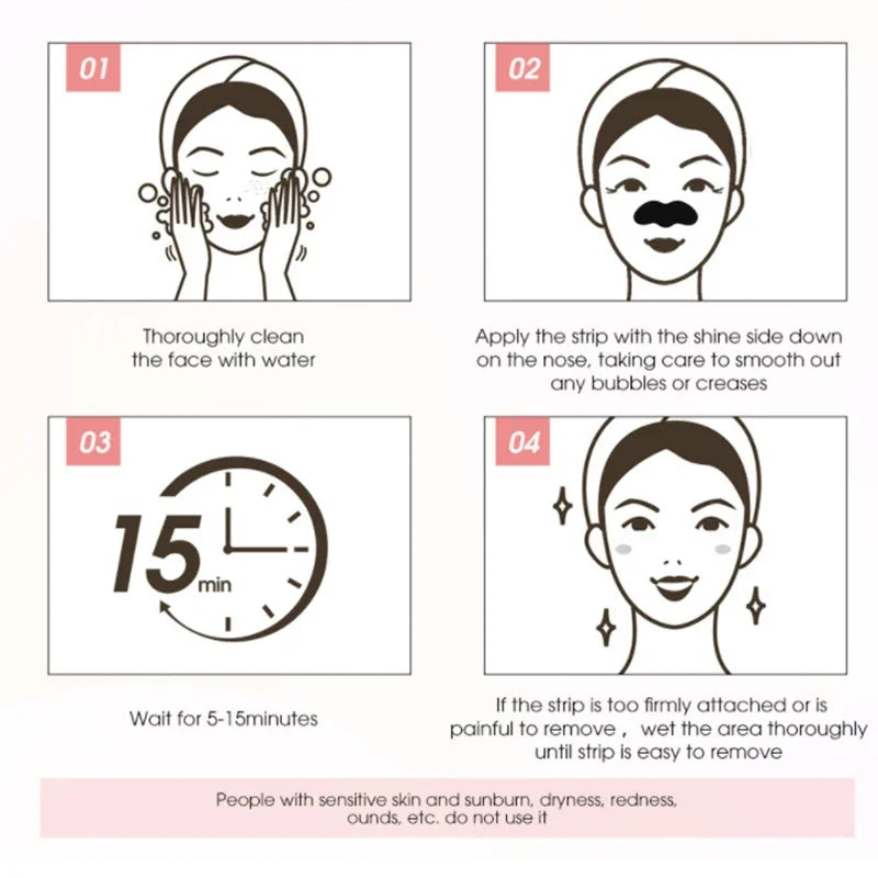 Blackhead Removal Nose Strips – Deep Cleansing & Pore Refining