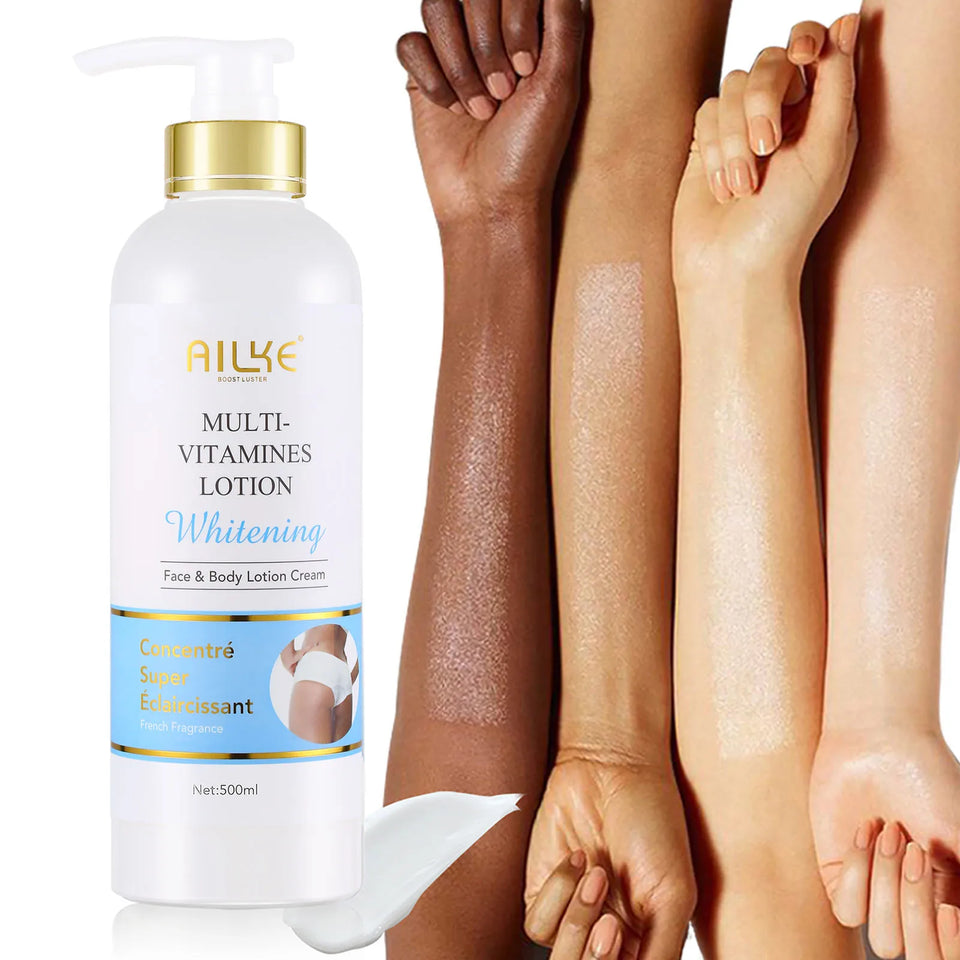 Multi-Vitamin Whitening Lotion – 500ml Face Moisturizer