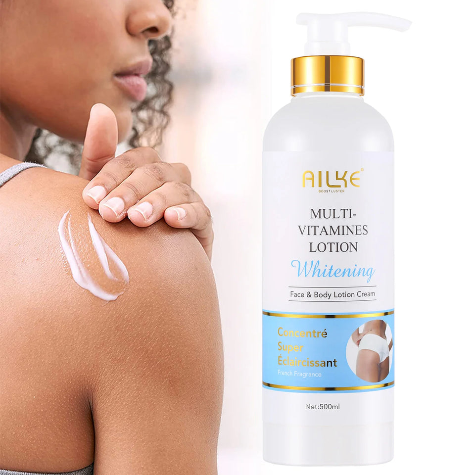 Multi-Vitamin Whitening Lotion – 500ml Face Moisturizer