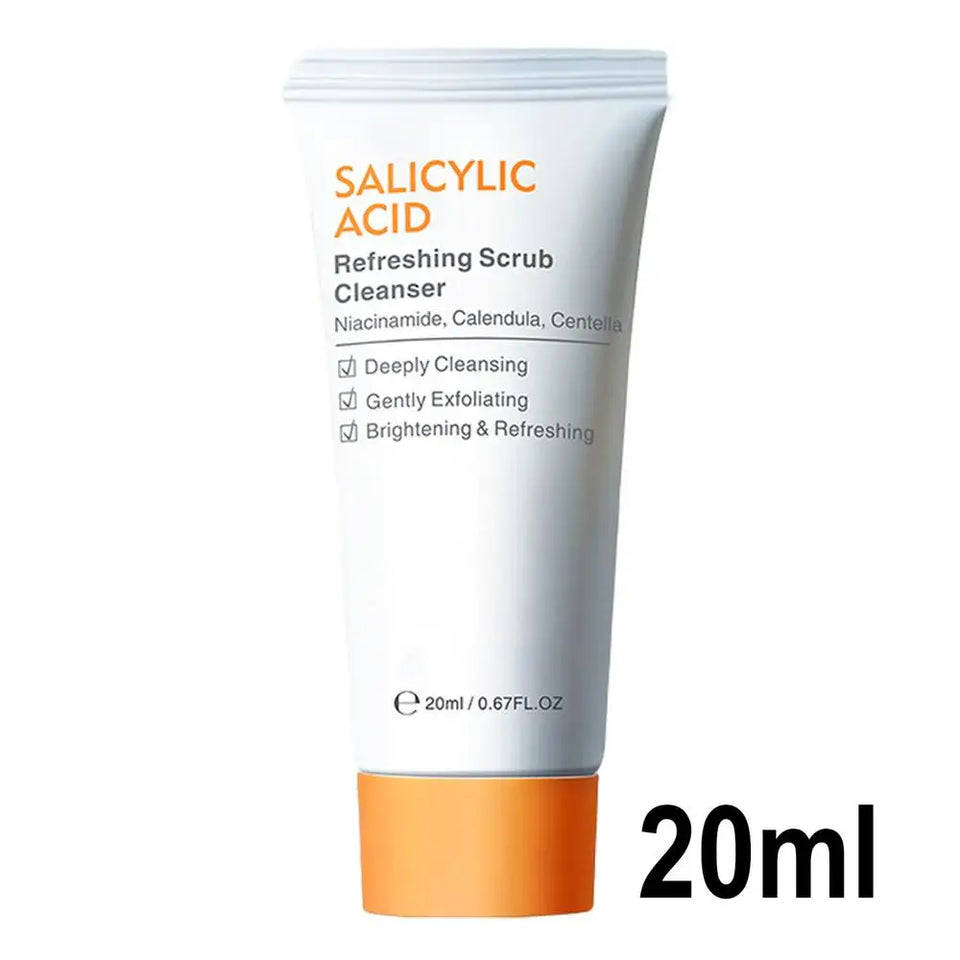 Salicylic Acid Acne Cleanser – Pore Minimizing Scrub 20ml