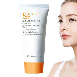 Salicylic Acid Acne Cleanser – Pore Minimizing Scrub 20ml