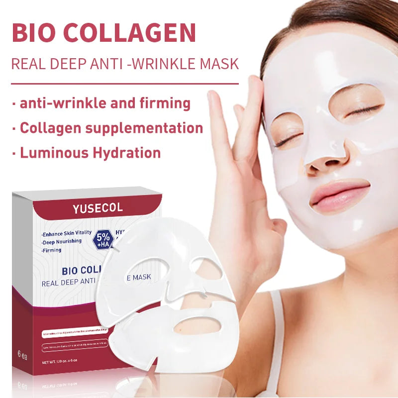 Bio-Collagen Deep Hydration Face Mask – 6-Pack
