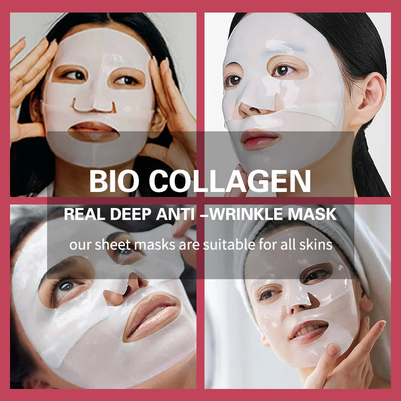 Bio-Collagen Deep Hydration Face Mask – 6-Pack