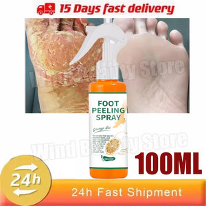 Cracked Heel Repair Foot Cream Spray – Exfoliating & Moisturizing 100ml