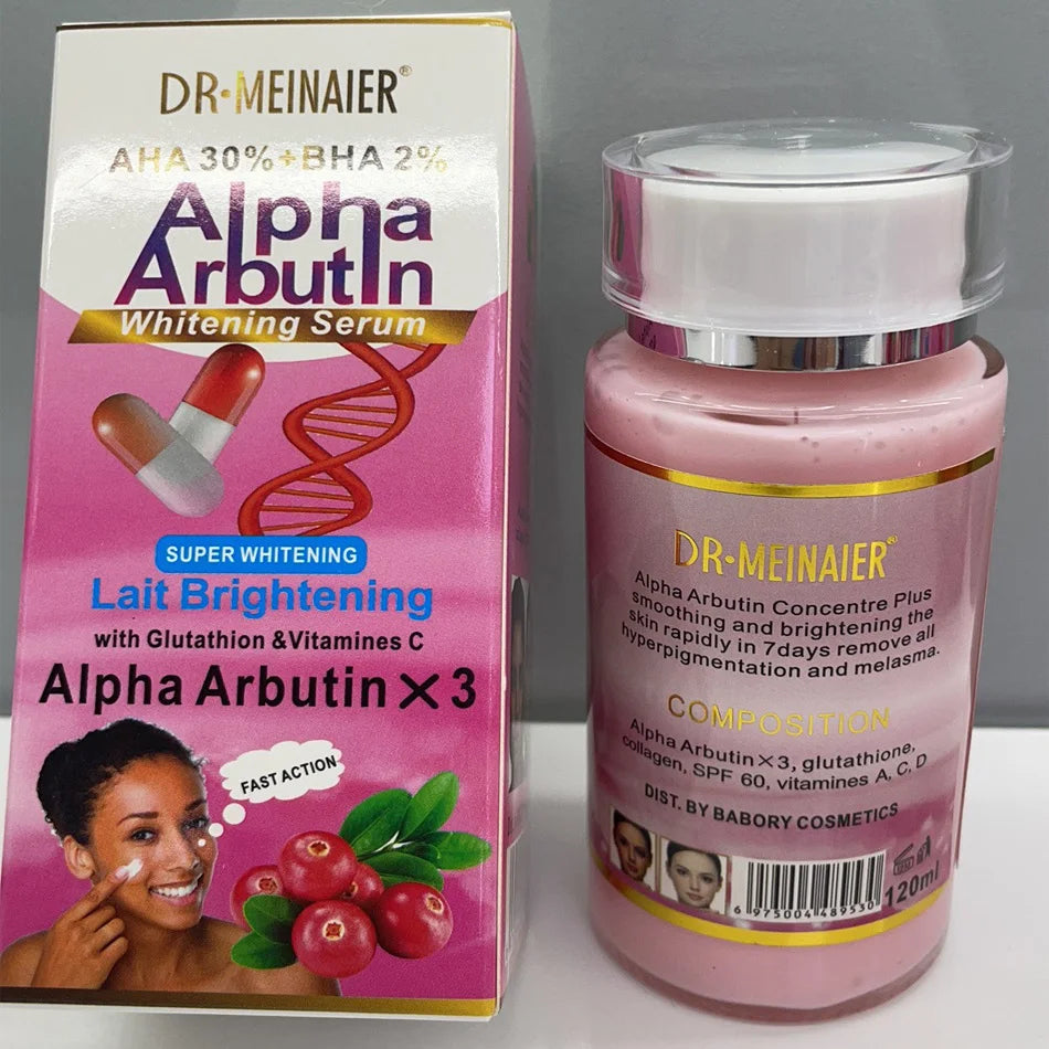 Alpha Arbutin Whitening Face Serum – Brightening & Glow Boost, 120ml