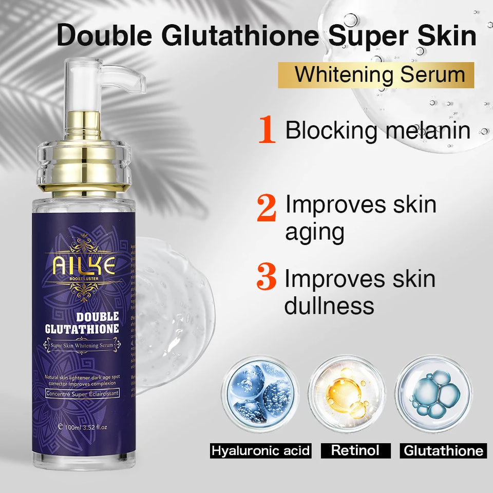 Glutathione Whitening Cream Set – 5-in-1 Brightening & Moisturizing