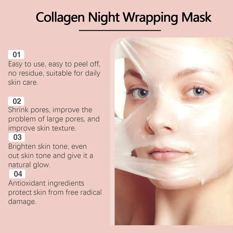 Collagen Peel-Off Mask – Deep Hydration & Pore Cleansing