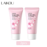 Sakura Foam Face Cleanser – Anti-Acne & Deep Cleansing, 50g