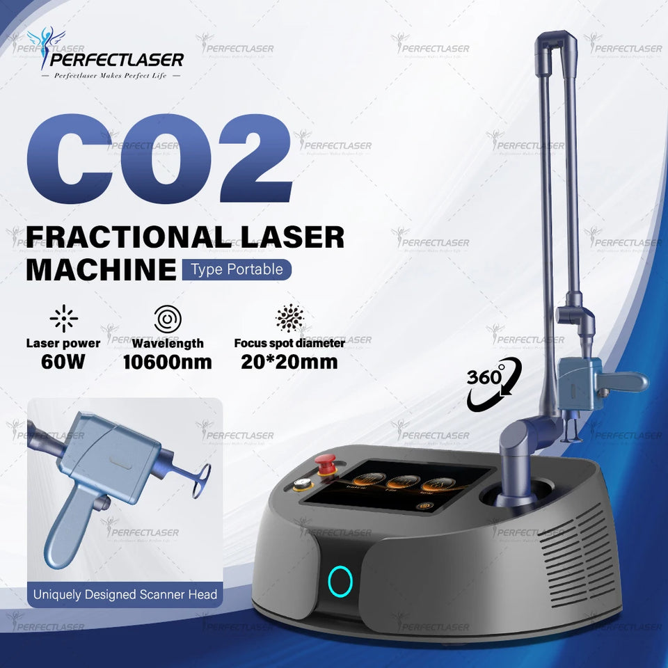 Portable CO2 Fractional Laser Machine 60W – Skin Tightening & Scar Removal