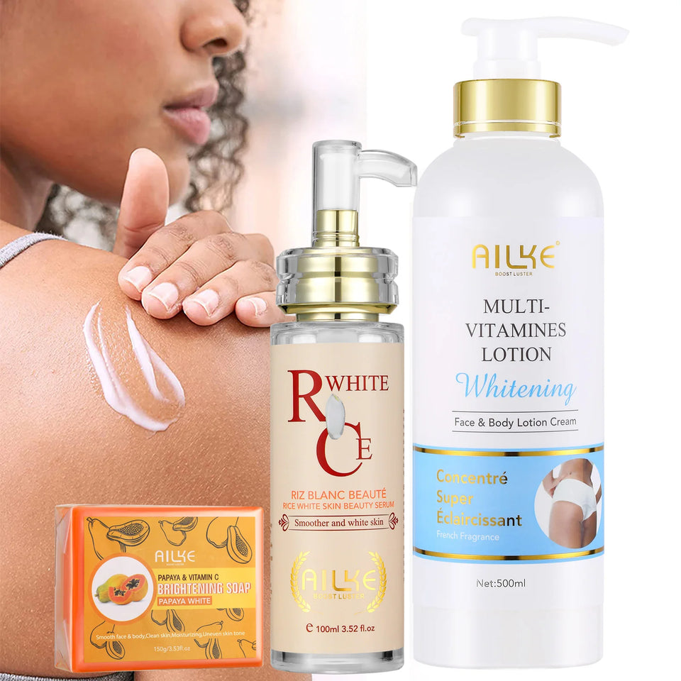 Multi-Vitamin Whitening Lotion – 500ml Face Moisturizer